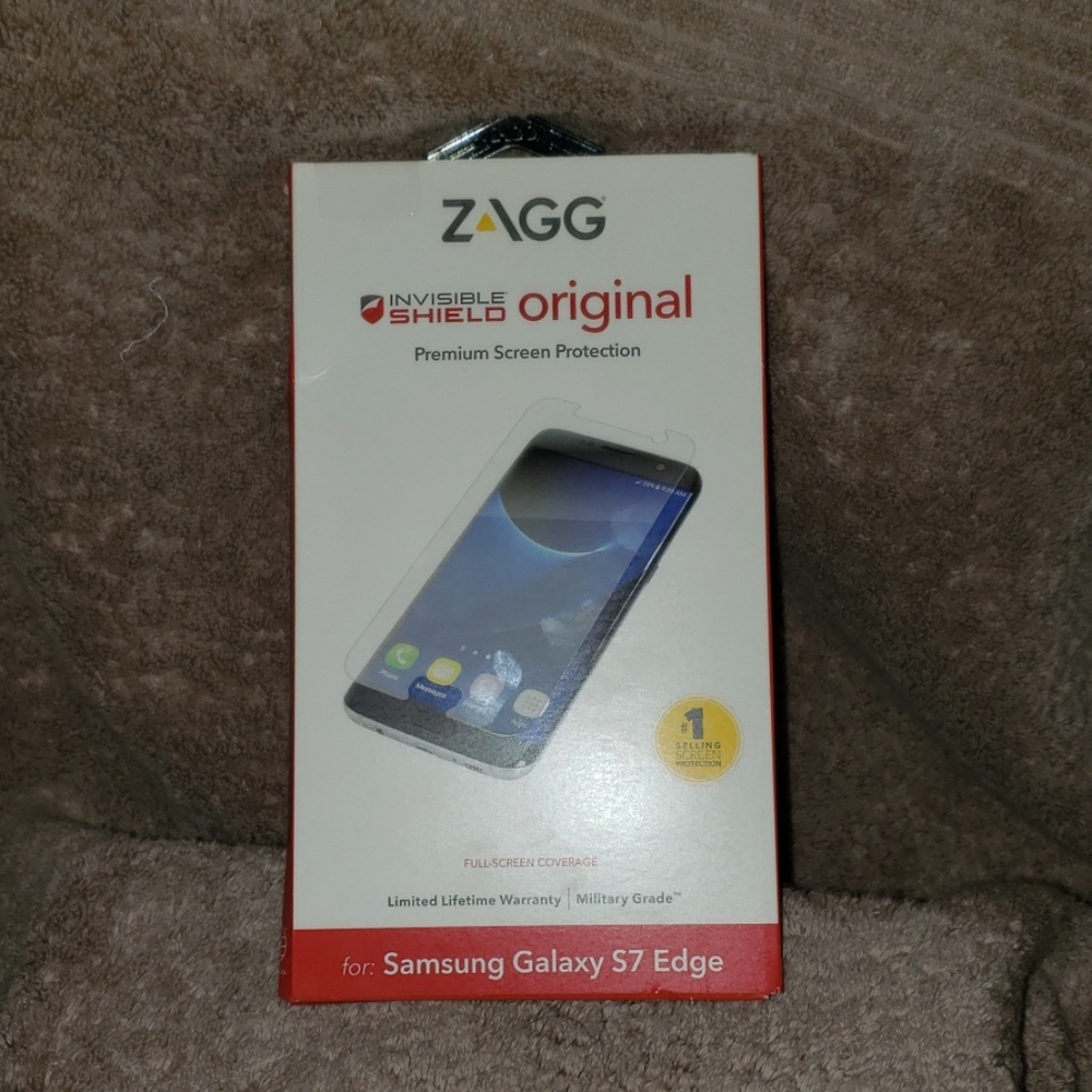 NIB Zagg Screen Protector - Samsung Galaxy S7 Edge